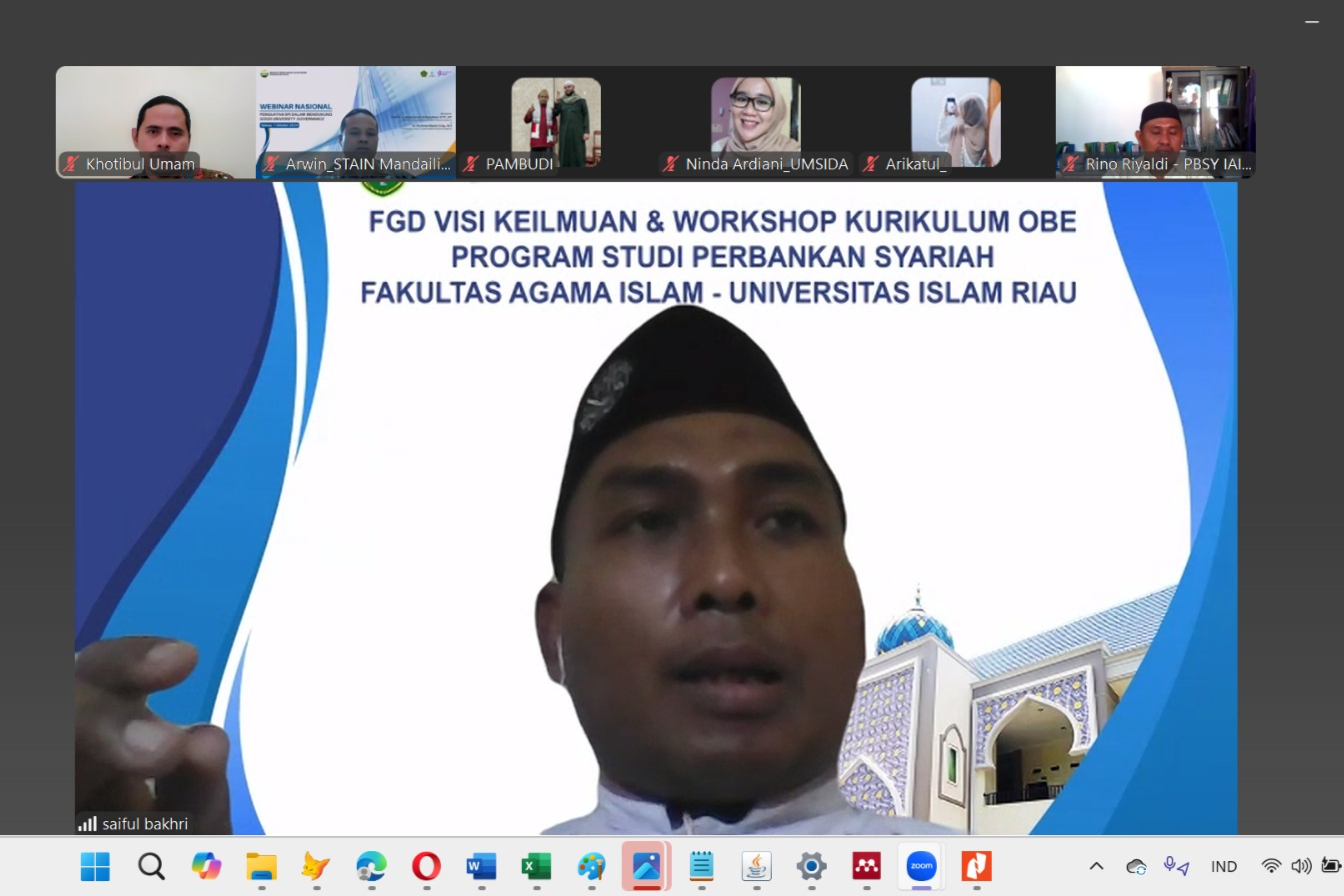 Revolusi Kurikulum Perbankan Syariah: Prodi Perbankan Syariah UIN Madura Ikuti Workshop Kurikulum Outcome-Based Education (OBE) APSKPS Guna Mencetak Lulusan yang Siap Kerja